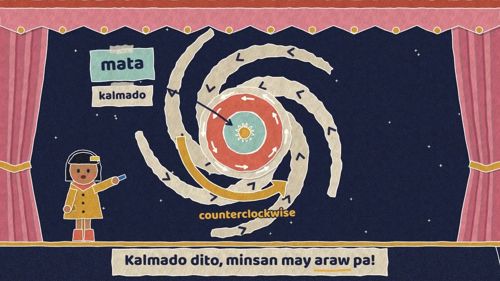 Explainer Lab — Filipino questions answered in paper-cutout animation.